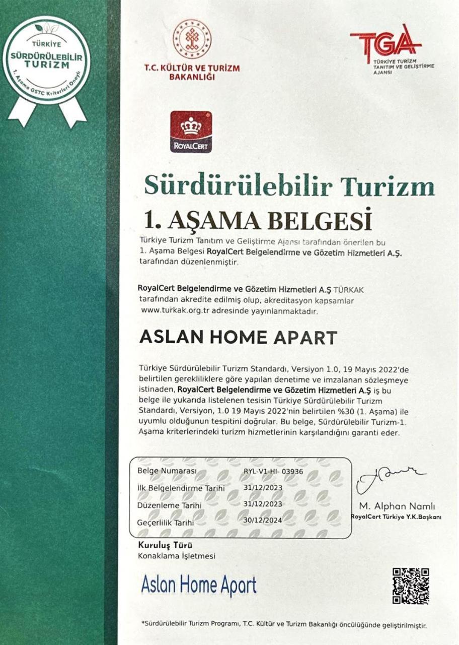 Aslan Home Apart Stambuł Zewnętrze zdjęcie